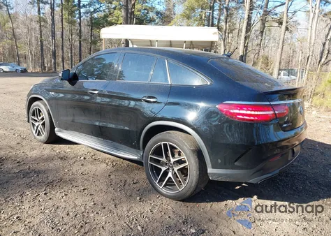2018 Mercedes-Benz Amg Gle 43 Coupe 4Matic z USA, uszkodzony, nr VIN 4JGED6EB1JA125202
